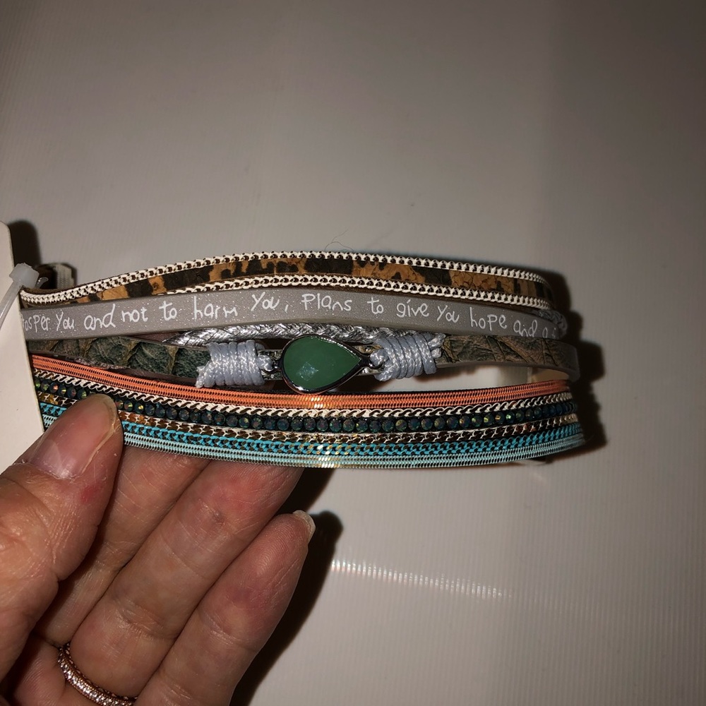 NWT Cato Spiritual Wrap Around Bracelet